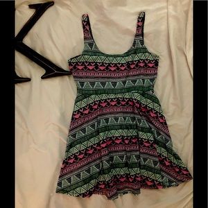 Victoria’s Secret Aztec Babydoll Dress Medium